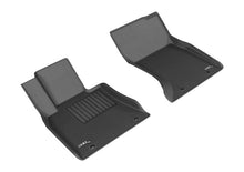 Load image into Gallery viewer, 3D MAXpider 15-16 Hyundai Genesis Sedan AWD / 17-20 G80 AWD Kagu 1st Row Floormats - Black Floor Mats - Rubber 3D MAXpider   
