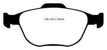 Load image into Gallery viewer, EBC 02-04 Ford Focus 2.0 SVT Redstuff Front Brake Pads Brake Pads - Performance EBC   
