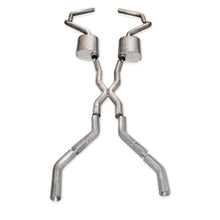 Load image into Gallery viewer, Stainless Works Chevy Camaro 1967-69 Exhaust 2.5in Stainless with X-Pipe Catback Stainless Works
