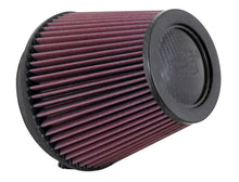 Load image into Gallery viewer, K&amp;N Filter Universal Air Filter Carbon Fiber Top With 6in Flange x 7.5in Base x 6in H Air Filters - Universal Fit K&amp;N Engineering   
