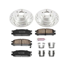 Load image into Gallery viewer, Power Stop 93-96 Subaru Impreza Rear Z23 Evolution Sport Brake Kit Brake Kits - Performance D&amp;S PowerStop   
