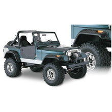 Load image into Gallery viewer, Bushwacker 59-83 Jeep CJ5 Cutout Style Flares 4pc - Black Fender Flares Bushwacker
