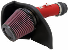 Load image into Gallery viewer, K&amp;N 08-11 WRX/STi 2.5L H4 Red Typhoon Short Ram Intake Cold Air Intakes K&amp;N Engineering   
