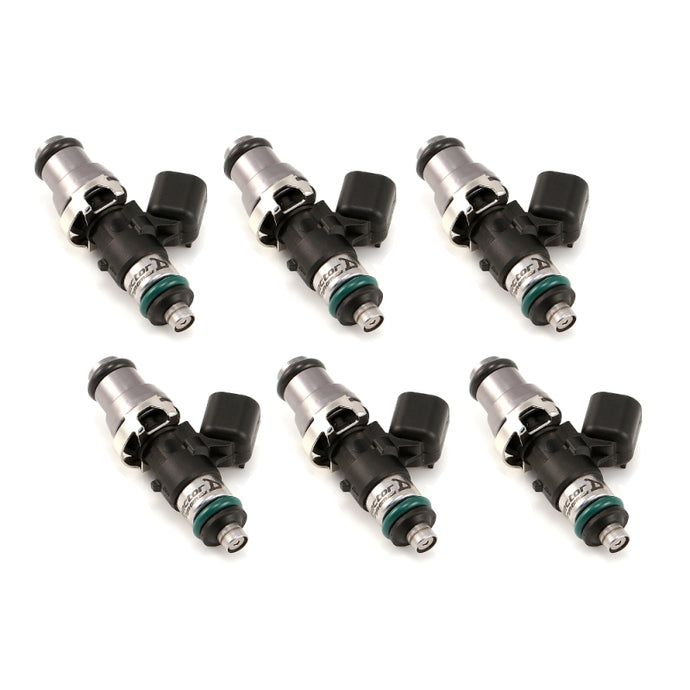 Injector Dynamics 2600-XDS Injectors - 48mm Length - 14mm Top - 14mm Lower O-Ring (Set of 6) Fuel Injector Sets - 6Cyl Injector Dynamics   
