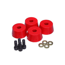 Load image into Gallery viewer, Energy Suspension 96-02 Toyota 4Runner Front Hyper Flex Red Bump Stop Set Bushing Kits Energy Suspension
