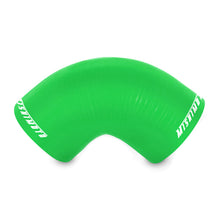 Load image into Gallery viewer, Mishimoto 2.5in. 90-Degree Coupler Green Silicone Couplers &amp; Hoses Mishimoto
