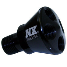 Load image into Gallery viewer, Nitrous Express 4 Port Micro Showerhead Distribution Block - Black Distribution Blocks Nitrous Express
