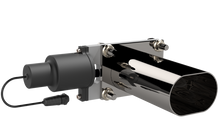 Load image into Gallery viewer, QTP Bolt-On QTEC Low Profile Oval Electric Cutout Valve Exhaust Cutouts QTP
