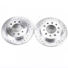 Load image into Gallery viewer, Power Stop 03-08 Hyundai Tiburon Rear Evolution Drilled &amp; Slotted Rotors - Pair Brake Rotors - Slot &amp; Drilled PowerStop   
