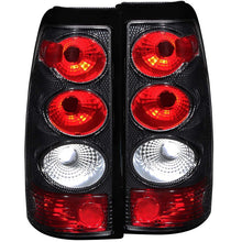 Load image into Gallery viewer, ANZO 2003-2006 Chevrolet Silverado 1500 Taillights Carbon Tail Lights ANZO
