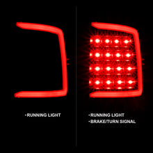 Load image into Gallery viewer, ANZO 2009-2018 Dodge Ram 1500 LED Taillight Plank Style Black w/Clear Lens Tail Lights ANZO
