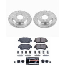 Load image into Gallery viewer, Power Stop 2015 Hyundai Sonata Rear Z23 Evolution Sport Brake Kit Brake Kits - Performance D&amp;S PowerStop   
