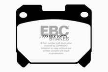 Load image into Gallery viewer, EBC 93-98 Toyota Supra 3.0 Twin Turbo Redstuff Rear Brake Pads Brake Pads - Performance EBC   
