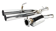 ISR Performance EP (Straight Pipes) Dual Tip Exhaust - 03-07 Infiniti G35 Coupe Catback ISR Performance