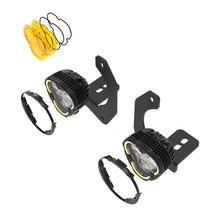 Load image into Gallery viewer, KC HiLiTES FLEX ERA 3 Dual Mode SAE Fog Lights - 2-Light Master Kit for Jeep JK/JL/JT Steel Bumpers Light Bars &amp; Cubes KC HiLiTES
