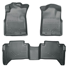 Load image into Gallery viewer, Husky Liners 05-13 Toyota Tacoma WeatherBeater Combo Grey Floor Liners Floor Mats - Rubber Husky Liners
