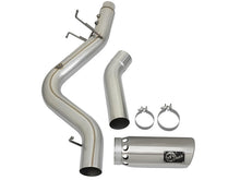 Load image into Gallery viewer, aFe ATLAS 5in DPF-Back Aluminized Steel Exhaust System w/Polished Tips 2017 GM Duramax 6.6L (td) L5P DPF Back aFe
