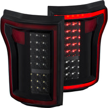 Load image into Gallery viewer, ANZO 2015-2016 Ford F-150 LED Taillights Black Tail Lights ANZO
