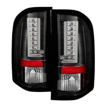 Load image into Gallery viewer, Spyder Chevy Silverado 07-13 Version 2 LED Tail Lights - Black ALT-YD-CS07V2-LED-BK Tail Lights SPYDER
