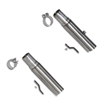 Load image into Gallery viewer, BBK 86-04 Mustang Cat Back Kit Varitune Mufflers Stainless Steel Tips Catback BBK

