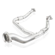 Load image into Gallery viewer, Stainless Works 15-18 F-150 3.5L Downpipe 3in High-Flow Cats Y-Pipe Factory Connection Downpipes Stainless Works
