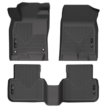 Load image into Gallery viewer, Husky Liners 2022 Honda Civic WeatherBeater Front &amp; 2nd Seat Floor Liners (Black) Floor Mats - Rubber Husky Liners
