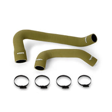 Load image into Gallery viewer, Mishimoto 97-06 Jeep Wrangler 6cyl Silicone Hose Kit Olive Drab Hoses Mishimoto
