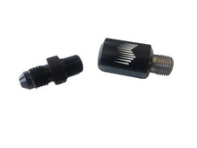 Load image into Gallery viewer, Snow Performance 1/8in NPT Female to 4AN Male Low Profile Straight Nozzle Holder Water Meth Nozzles Snow Performance
