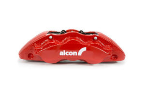 Alcon 2019+ Ford Ranger/2020+ Bronco 2.3L 350x34mm Rotors 6-Piston Red Calipers Front Brake Kit Big Brake Kits Alcon   
