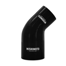 Load image into Gallery viewer, Mishimoto 2.5in to 3in 45 Degree Silicone Coupler - Black Silicone Couplers &amp; Hoses Mishimoto
