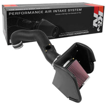 Load image into Gallery viewer, K&amp;N 16-17 Nissan Titan XD V8-5.0L DSL 63 Series Aircharger Performance Intake Cold Air Intakes K&amp;N Engineering   
