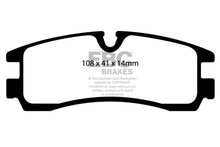 Load image into Gallery viewer, EBC 98-04 Cadillac Seville 4.6 Redstuff Rear Brake Pads Brake Pads - Performance EBC   

