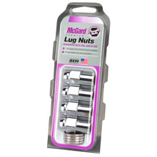 Load image into Gallery viewer, McGard Hex Lug Nut (Reg. Shank - .746in.) 1/2-20 / 13/16 Hex / 1.65in. Length (4-Pack) - Chrome Lug Nuts McGard
