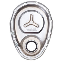 Load image into Gallery viewer, Edelbrock Timing Cover SB-Chevy Chrome w/ Welded Reinforcement Plate Timing Covers Edelbrock
