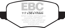 Load image into Gallery viewer, EBC 11-14 Ford Edge 2.0 Turbo Redstuff Rear Brake Pads Brake Pads - Performance EBC   
