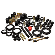 Load image into Gallery viewer, Energy Suspension 85-93 Ford Mustang Black Hyper-flex Master Bushing Set Bushings - Full Vehicle Kits Energy Suspension

