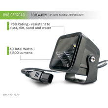 Load image into Gallery viewer, DV8 Offroad 3in Cube LED Light 40W Pod Light 5W LED Light Bars &amp; Cubes DV8 Offroad
