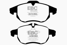 Load image into Gallery viewer, EBC 03 Saab 9-3 2.0 Turbo (Arc) Redstuff Front Brake Pads Brake Pads - Performance EBC   
