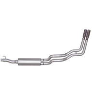 Gibson 06-08 Dodge Ram 1500 Laramie 5.7L 2.5in Cat-Back Dual Sport Exhaust - Stainless Catback Gibson