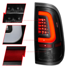 Load image into Gallery viewer, ANZO 2008-2016 Ford F-250 LED Tail w/ Lights Bar Black Housing Smoke Lens Headlights ANZO
