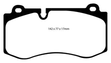Load image into Gallery viewer, EBC 07-08 Mercedes-Benz CL550 5.5 Redstuff Front Brake Pads Brake Pads - Performance EBC   

