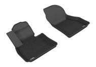 3D MAXpider 2016-2020 BMW X1/X2 F48/F39 Kagu 1st Row Floormat - Black Floor Mats - Rubber 3D MAXpider   