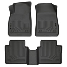 Load image into Gallery viewer, Husky Liners 14 Chevrolet Impala Weatherbeater Black Front &amp; 2nd Seat Floor Liners Floor Mats - Rubber Husky Liners
