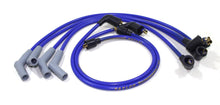 Load image into Gallery viewer, Taylor Cable 87624 ThunderVolt 8.2mm Ignition Wire Set; Spiro-Wound; Custom Fit; 135 deg.; Blue; Spark Plug Wire Set Taylor Cable Default Title

