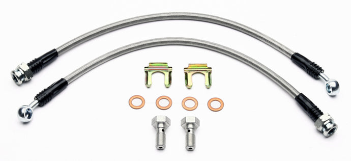 Wilwood Flexline Kit 88-96 Corvette w/ OEM Front Caliper Brake Line Kits Wilwood