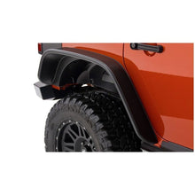 Load image into Gallery viewer, Bushwacker 07-18 Jeep Wrangler Unlimited Flat Style Flares 2pc 4-Door Sport Utility Only - Black Fender Flares Bushwacker
