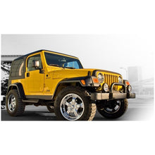 Load image into Gallery viewer, Bushwacker 97-06 Jeep TJ Pocket Style Flares 4pc - Black Fender Flares Bushwacker
