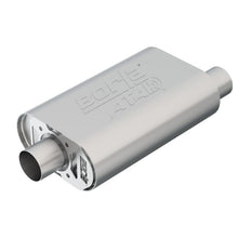 Load image into Gallery viewer, Borla CrateMuffler SBC Hot 350/383 2.5 inch Offset/Center 14in x 4.35in x 9in Oval Atak Muffler Muffler Borla
