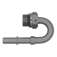 Load image into Gallery viewer, DeatschWerks 8AN ORB Male to 3/8IN Male EFI Quick Connect Adapter 180 Deg. Fuel Components Misc DeatschWerks
