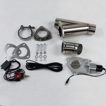 Load image into Gallery viewer, Granatelli 2.5in Stainless Steel Electronic Exhaust Cutout Exhaust Cutouts Granatelli Motor Sports
